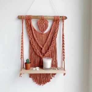 Macrame Shelf Use for Home Decor